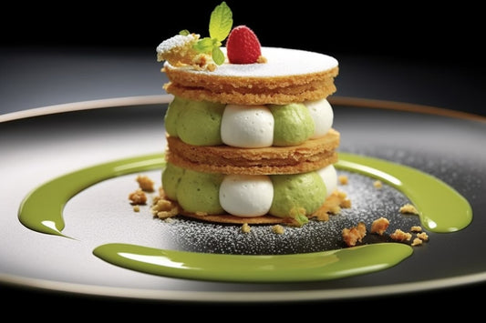 Gâteau Matcha aux framboises - Matcha&Vous